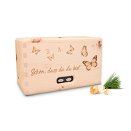 ZirbenDiffuser "KLASSIK" mit der Gravur "Schmetterling" |...