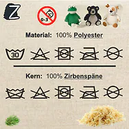 ZirbenBuddy | 50cm | "Schwarzb&auml;r"
