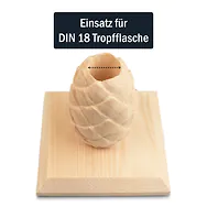 ZirbenDuftZapfen | ca. 11x12cm |  inkl. 10ml Bio-Zirben&ouml;l