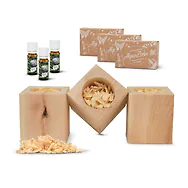 3er Packung - ZirbenW&uuml;rfel Set
