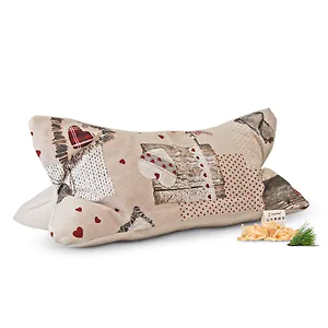 ZIRBELINO&reg; Flexi-Leseknochen, 18cm x 42cm, gef&uuml;llt mit frischen Zirbensp&auml;nen,...