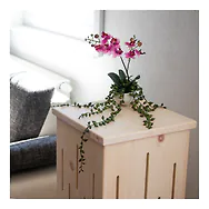 Zirbenduftturm XL mit Blume drauf