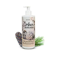 500ml ZirbenDuschgel 4in1 - ZIRBELINO&reg; | f&uuml;r K&ouml;rper, Haare, Gesicht und H&auml;nde...