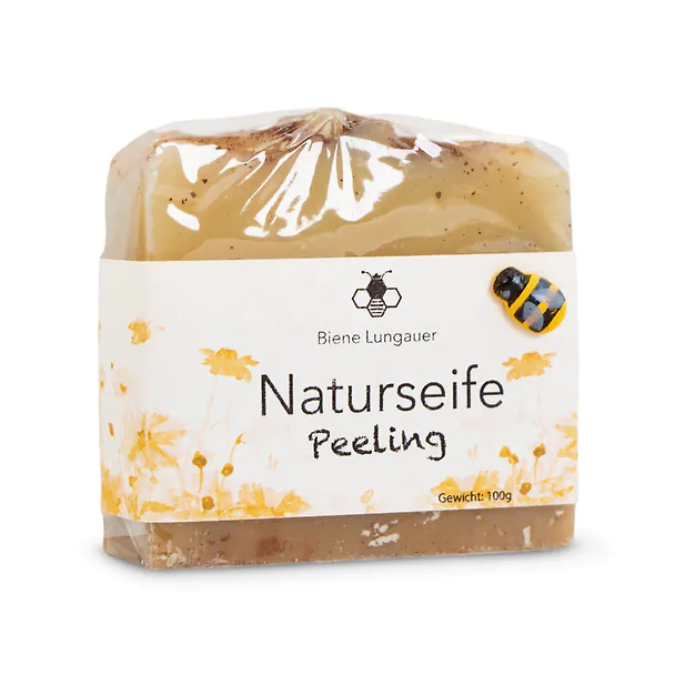 Peeling Naturseife mit Bienenwachs | 100g