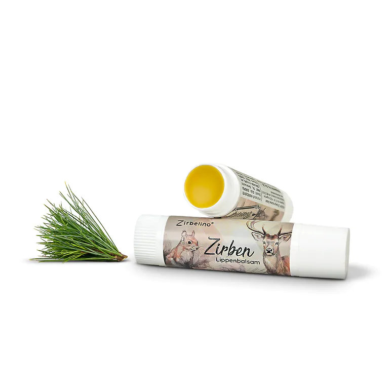 Zirbelino&reg; BUSSISTIFT Lippenbalsam mit Bienenwachs und Zirbe | 7g - Lippenpfl...