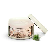 Zirbenpeeling 250ml im Tiegel | Sanftes Peeling f&uuml;r K&ouml;rper, H&auml;nde & Gesic...