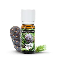 Zirben&ouml;l Geschenkbox #Edelwei&szlig; | Bio-Zirben&ouml;l 10ml + Edelwei&szlig; Autoduft-Anh&auml;ng...