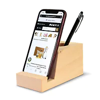 ZirbenSmartphone-Halterung