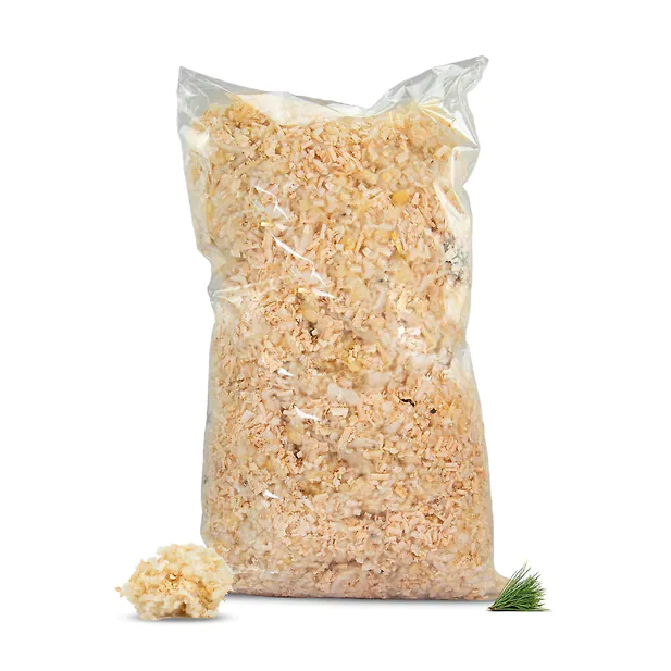 1kg Zirbensp&auml;ne "1. Wahl" + Bio Schafwolle | Mischung