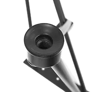 Zirbelino&reg; Couchtisch aus Zirbe mit X ADJUSTABLE | 2-teilig (Tischplatte + 2x...