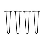 Zirbelino&reg; Couchtisch aus Zirbe mit HAIRPIN LEGS | 2-teilig (Tischplatte + 4x...