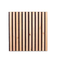 Zirbelino&reg; 0,25m&sup2; (= 1 Stk.) 50x50cm Akustik-Wand-Paneel mit Zirbenholz auf N...