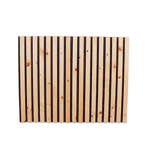 Zirbelino&reg; 0,39m&sup2; (= 1 Stk.) 55x70cm Akustik-Wand-Paneel mit Zirbenholz auf N...
