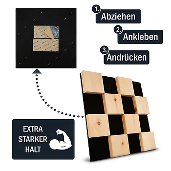 Akustik Wandpaneele mit Zirbe