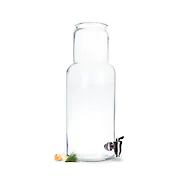 XXL Getr&auml;nkespender "Bottle+" (7,5 Liter) mit ZirbenApfel (10cm)
