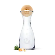 Zirbenkugel (7cm) "Die Zirbe" + Wasserkaraffe Misura (1 Liter)