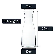 Wasserkaraffe Nimbus (1 Liter)