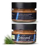 Zirbelino&reg; ZirbenSENF - s&uuml;&szlig; - 135g | Bio-zertifiziert