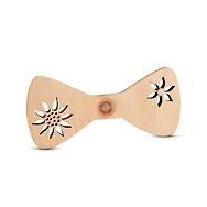 Zirbelino&reg; Zirbenholz-Fliege #101 | stylische Holzfliege aus Zirbe f&uuml;r Herren...