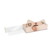 Zirbelino&reg; Zirbenholz-Fliege #101 | stylische Holzfliege aus Zirbe f&uuml;r Herren...