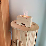 ZirbenDiffuser "KLASSIK" Luftbefeuchter Set inkl. Bio Zirben&ouml;l von ...