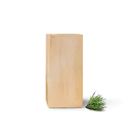 3 St&uuml;ck Schnitzholz aus Zirbe | 16cm x 8cm x 8cm (LxBxH)