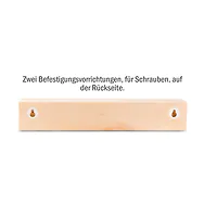  Zirbelino&reg; Schl&uuml;sselboard Ablage aus Zirbenholz | Schl&uuml;sselablage mit Magnet...