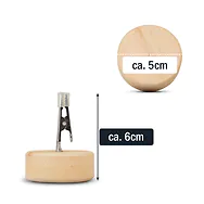 Zirbify Coin Keeper Set + Bio-Zirben&ouml;l (10ml) - Zirben-M&uuml;nzmagnet f&uuml;r Auto, K...