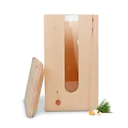 ZirbenVorratsbeh&auml;lter #13 | 12cm x 12cm x 23cm | Vorratsdose aus Zirbenholz, ...