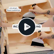 ZirbenBrotdose "klassisch klein" mit Deckel | 2-teilig (Brotdose + ...