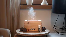 ZirbenDiffuser "KLASSIK" Luftbefeuchter Set inkl. Bio Zirben&ouml;l von ...