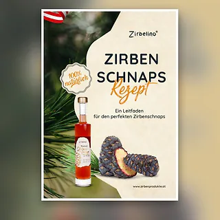 Rezeptheft Zirbenschnaps 2025