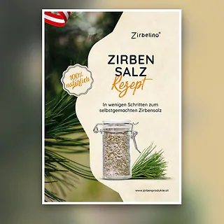 Rezeptheft Zirbensalz 2025