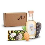 Zirben-Lieblingsbox #32: ZirbenGin 200ml, Zirbenschokolade 70g, ZirbenZapfen ...