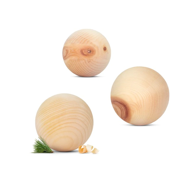 Kugeln aus Zirbenholz