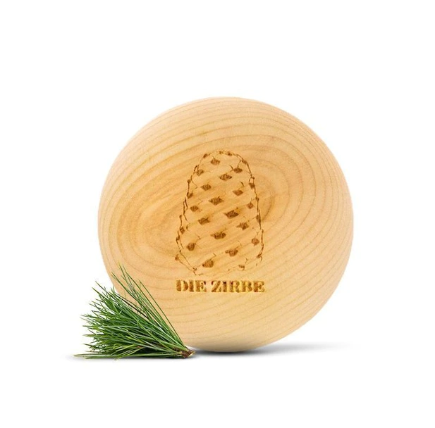 Zirbenkugel (7cm) "Die Zirbe"