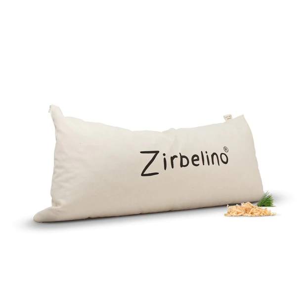 ZIRBELINO&reg; Zirbenkissen aus Baumwolle 40x80cm aus 100% Baumwolle | ZIRBENSP&Auml;N...