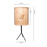 Zirbelino&reg; stylische Mini-Bar & Whiskey-Regal | mit Tripod-F&uuml;&szlig;en | gefert...