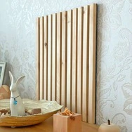 Zirbelino&reg; 0,39m&sup2; (= 1 Stk.) 55x70cm Akustik-Wand-Paneel mit Zirbenholz auf N...