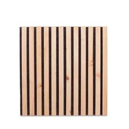 Zirbelino&reg; 0,25m&sup2; (= 1 Stk.) 50x50cm Akustik-Wand-Paneel mit Zirbenholz auf N...