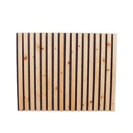Zirbelino&reg; 0,39m&sup2; (= 1 Stk.) 55x70cm Akustik-Wand-Paneel mit Zirbenholz auf N...