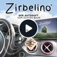 Original Zirbelino&reg; Lufterfrischer | Der Autoduft vom echten Baum | inkl. dre...