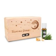 ZirbenDiffuser "KLASSIK" mit der Gravur "Nachthimmel" Luf...