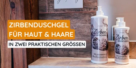 Abverkauf Zirbenduschgel